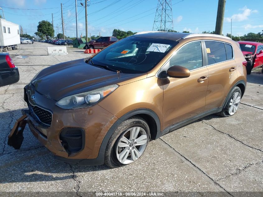 KNDPM3AC9H7053232 2017 KIA SPORTAGE - Image 2