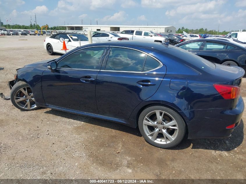 2009 Lexus Is 250 VIN: JTHBK262695090051 Lot: 40041723