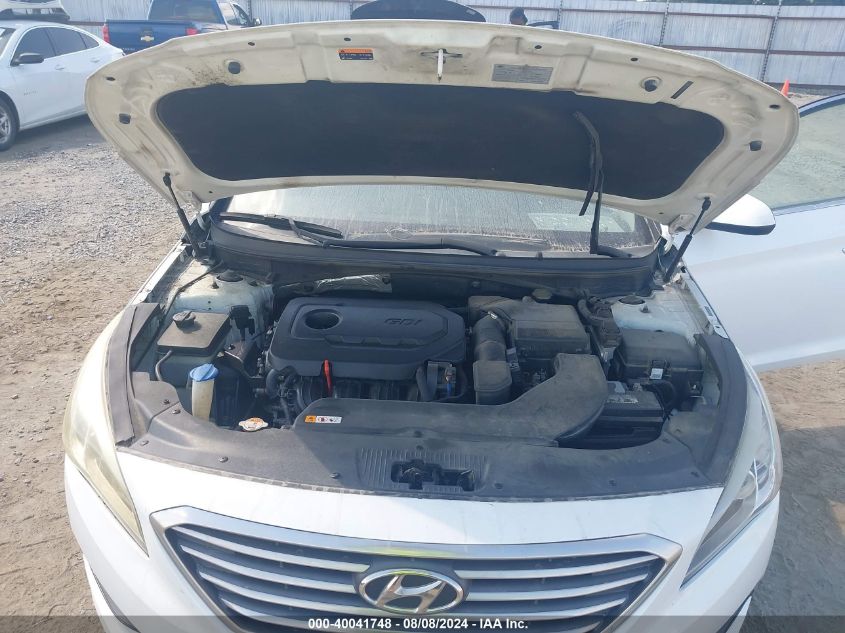 2016 Hyundai Sonata Se VIN: 5NPE24AF0GH355340 Lot: 40041748