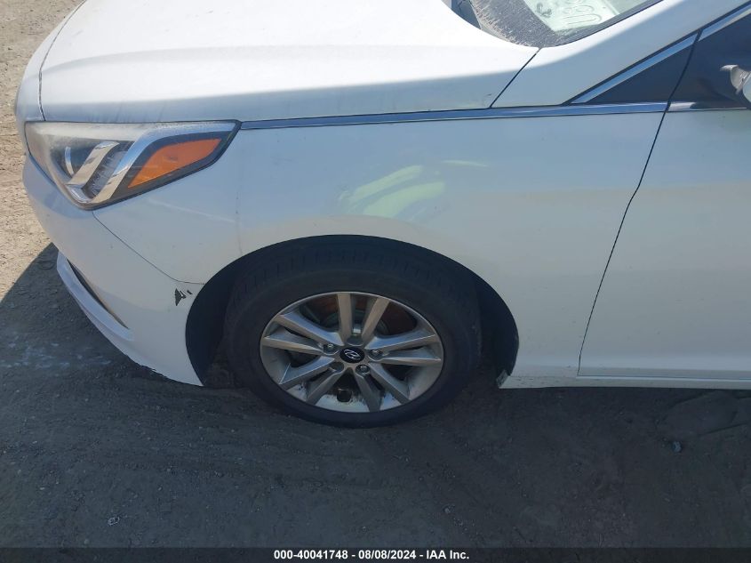 2016 Hyundai Sonata Se VIN: 5NPE24AF0GH355340 Lot: 40041748