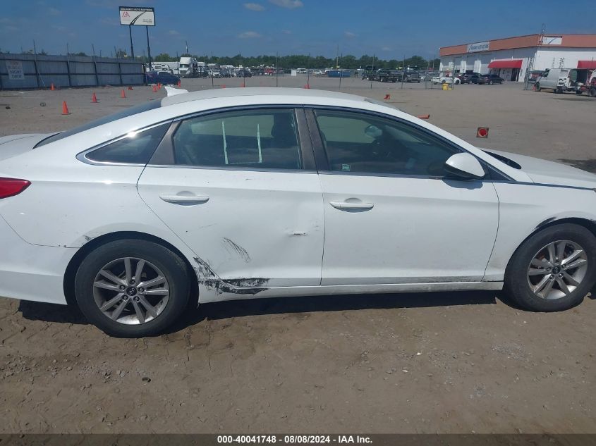 2016 Hyundai Sonata Se VIN: 5NPE24AF0GH355340 Lot: 40041748