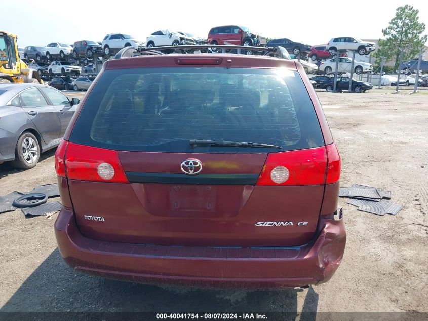 2008 Toyota Sienna Ce VIN: 5TDZK23C48S136983 Lot: 40041754