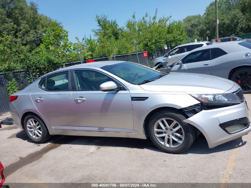 2013 Kia Optima Lx VIN: KNAGM4A7XD5395171 Lot: 40041756