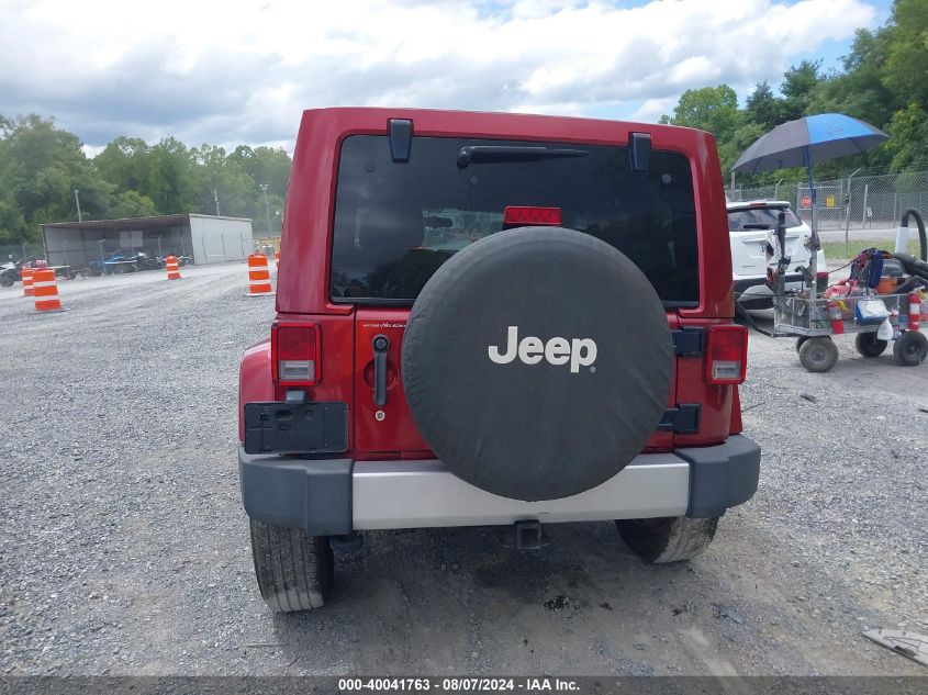 2012 Jeep Wrangler Unlimited Sahara VIN: 1C4HJWEG9CL123565 Lot: 40041763