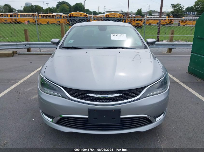 2015 Chrysler 200 Limited VIN: 1C3CCCAB0FN596605 Lot: 40041764