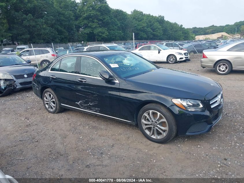 VIN 55SWF4KB0JU242528 2018 Mercedes-Benz C 300, 4Matic no.12