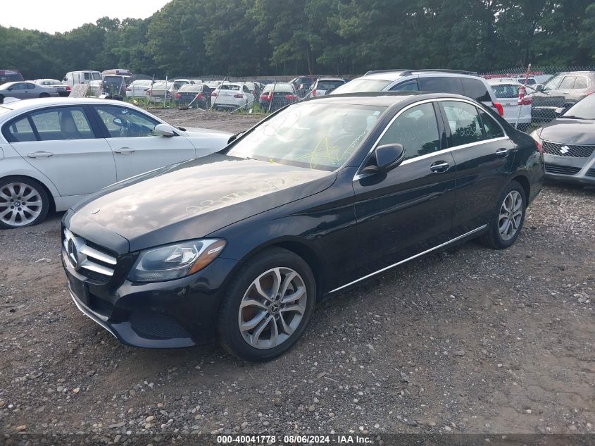 VIN 55SWF4KB0JU242528 2018 Mercedes-Benz C 300, 4Matic no.2