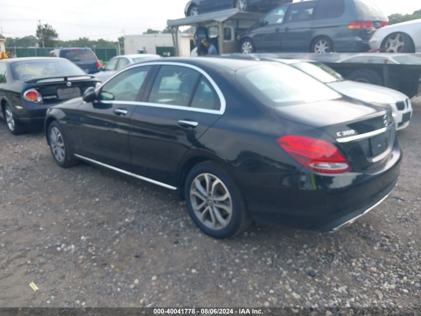 VIN 55SWF4KB0JU242528 2018 Mercedes-Benz C 300, 4Matic no.3