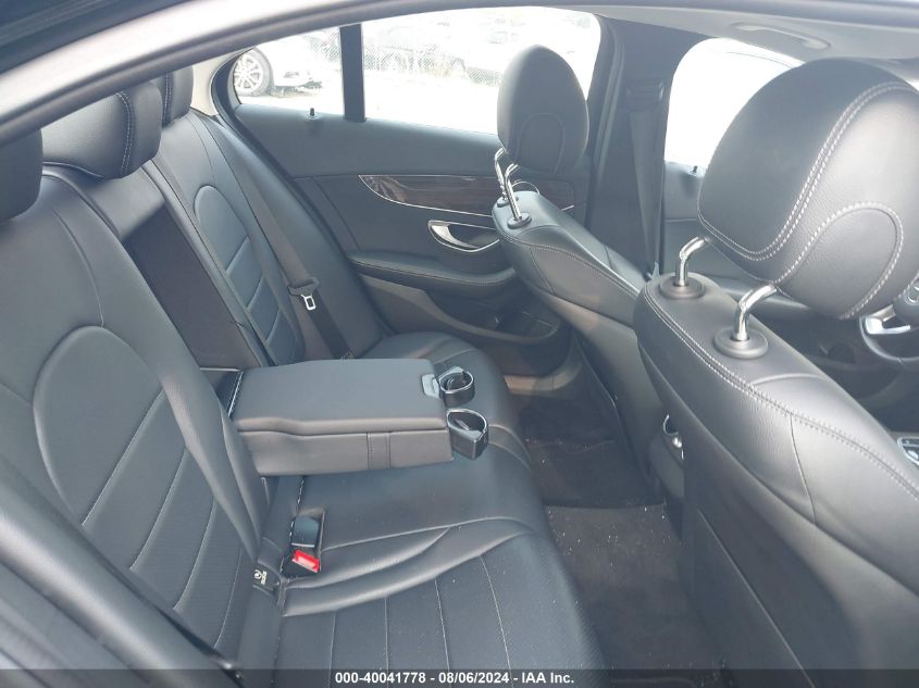 VIN 55SWF4KB0JU242528 2018 Mercedes-Benz C 300, 4Matic no.8