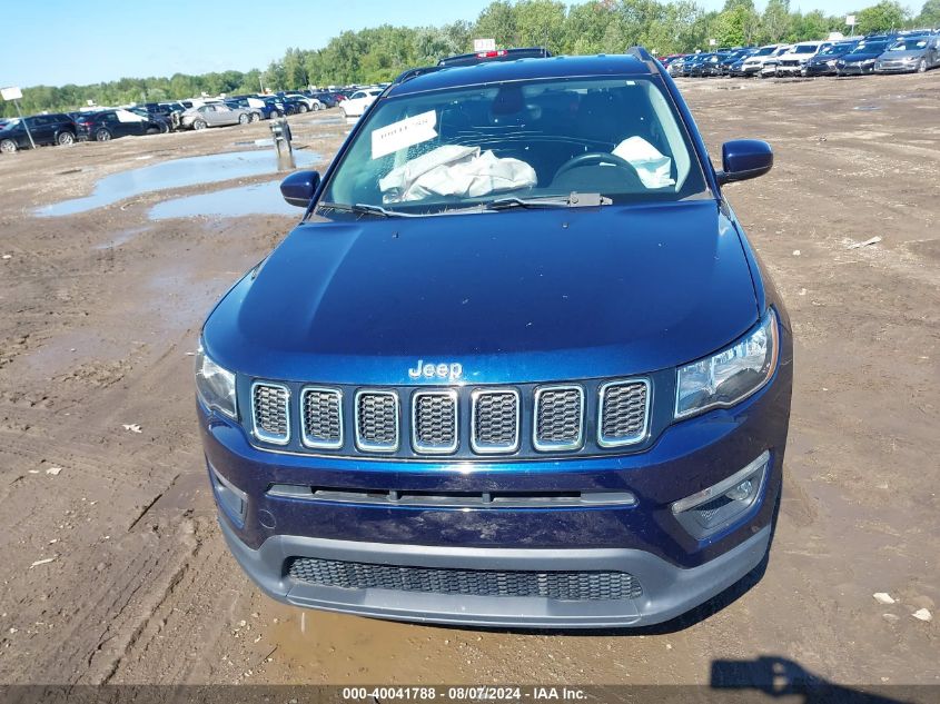 2018 Jeep Compass Latitude Fwd VIN: 3C4NJCBB2JT268135 Lot: 40041788