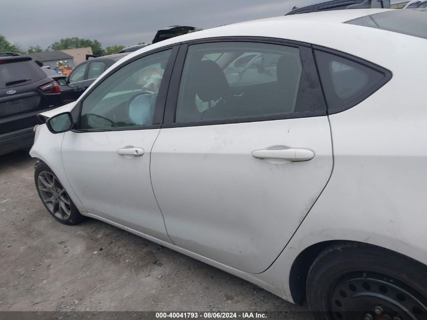 1C3CDFBA1DD339444 2013 Dodge Dart Sxt