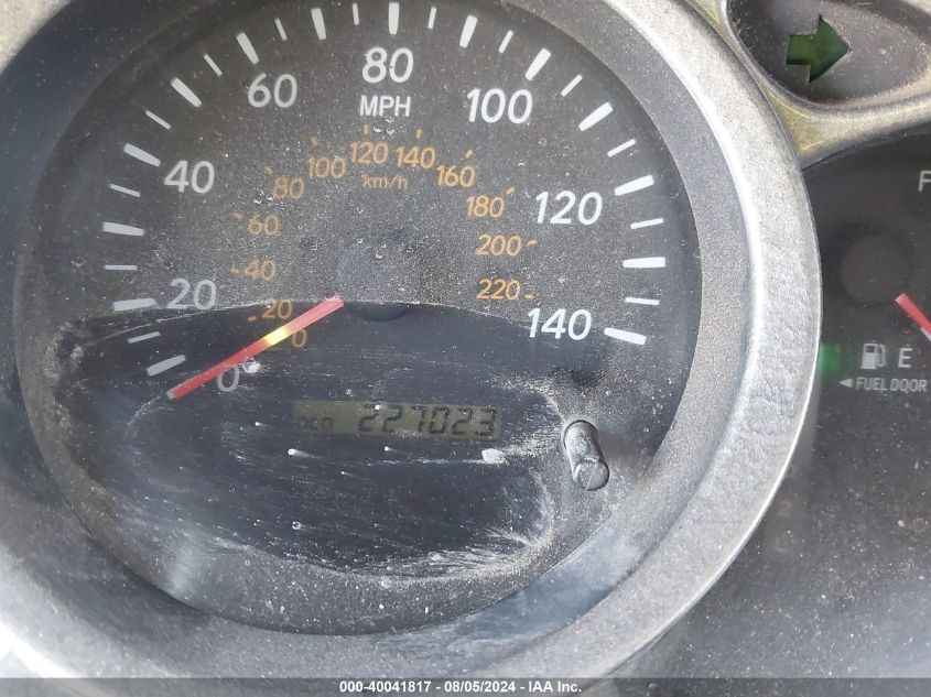 2003 Toyota Highlander V6 VIN: JTEGF21A630105478 Lot: 40041817