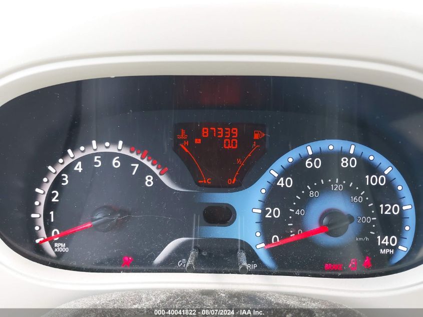 2009 Nissan Cube S/Sl VIN: JN8AZ28R99T109162 Lot: 40041822