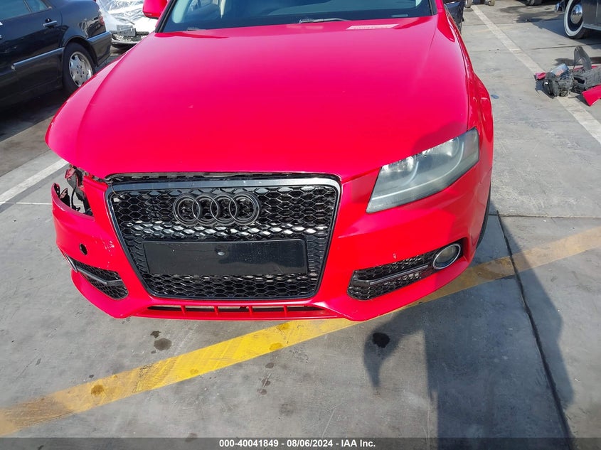 2009 Audi A4 2.0T Premium VIN: WAUJF78K39N048476 Lot: 40041849