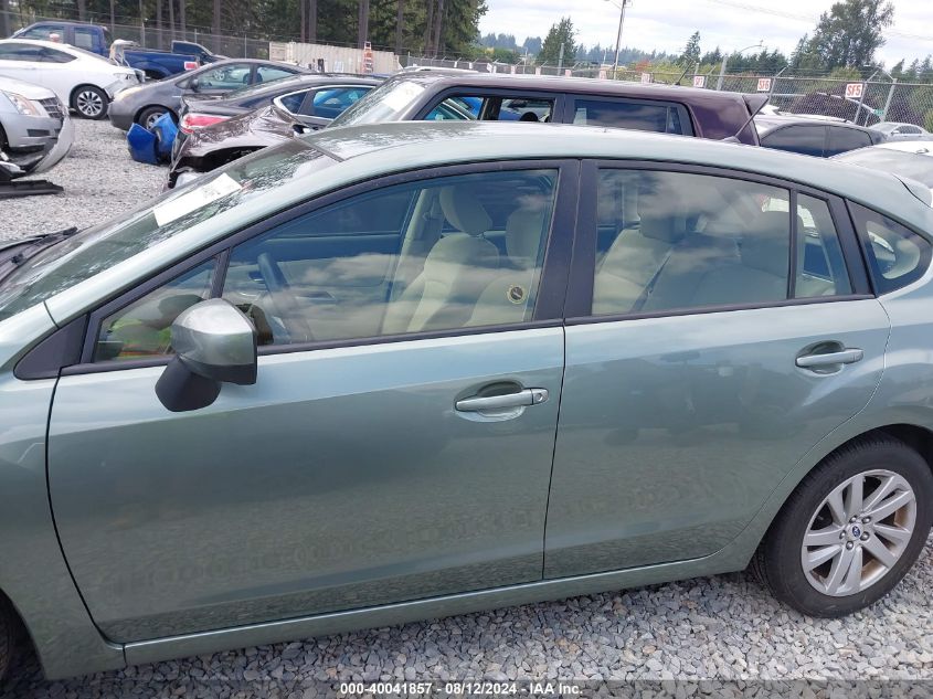 2016 Subaru Impreza 2.0I Premium VIN: JF1GPAB69GH216965 Lot: 40041857