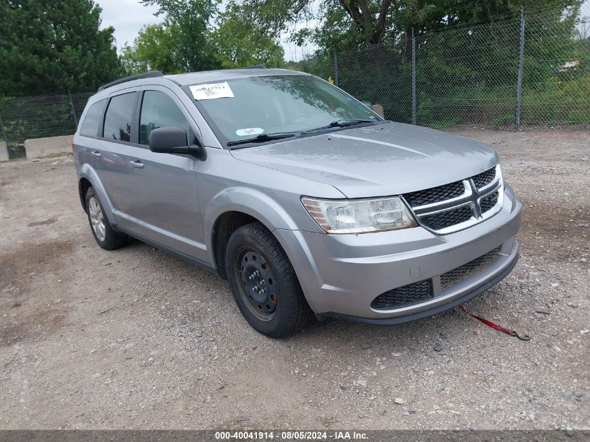 2018 Dodge Journey Se VIN: 3C4PDCABXJT235675 Lot: 40041914