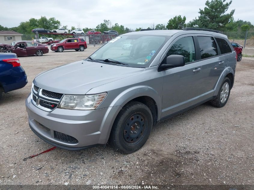 2018 Dodge Journey Se VIN: 3C4PDCABXJT235675 Lot: 40041914