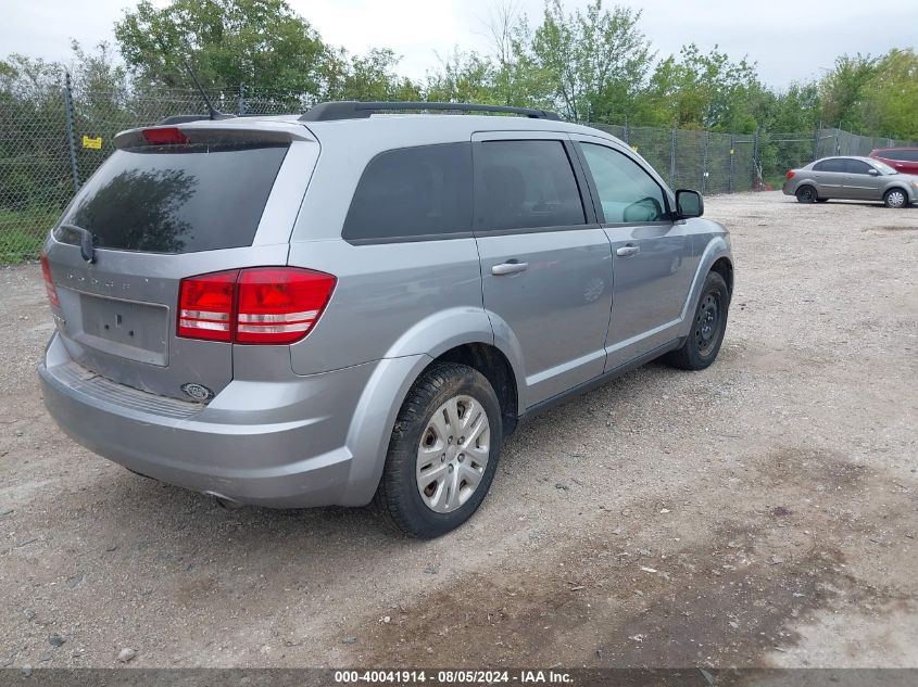 2018 Dodge Journey Se VIN: 3C4PDCABXJT235675 Lot: 40041914