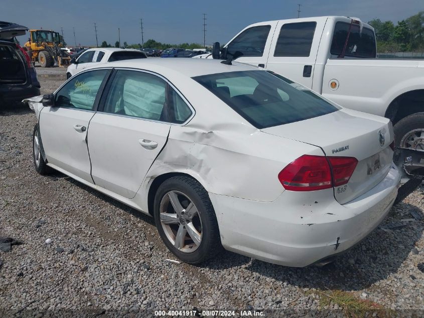 2013 Volkswagen Passat Se VIN: 1VWBH7A38DC080863 Lot: 40041917