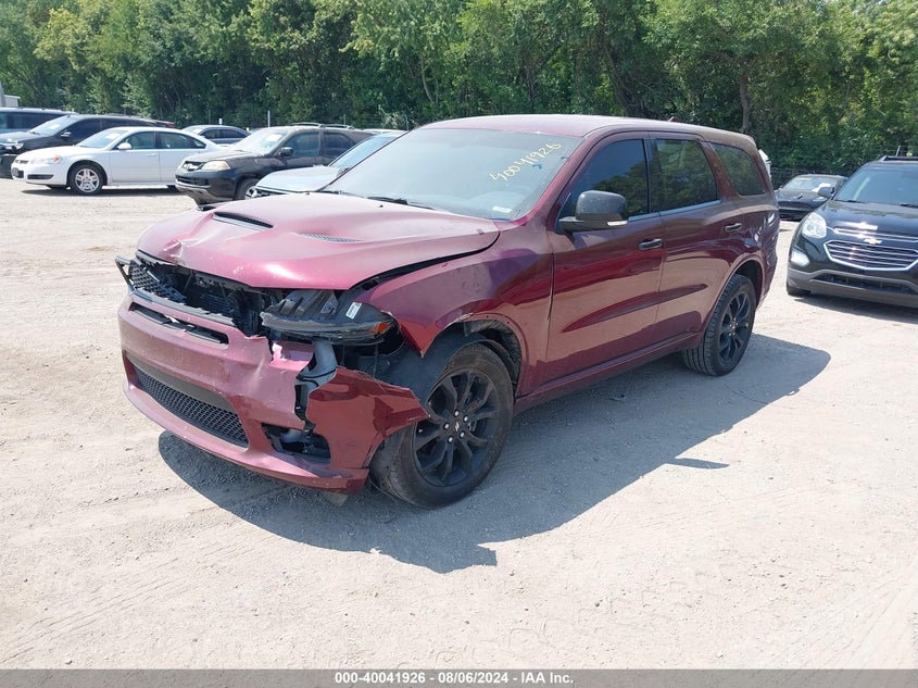 VIN 1C4RDJDG5LC374227 2020 DODGE DURANGO GT PLUS AWD