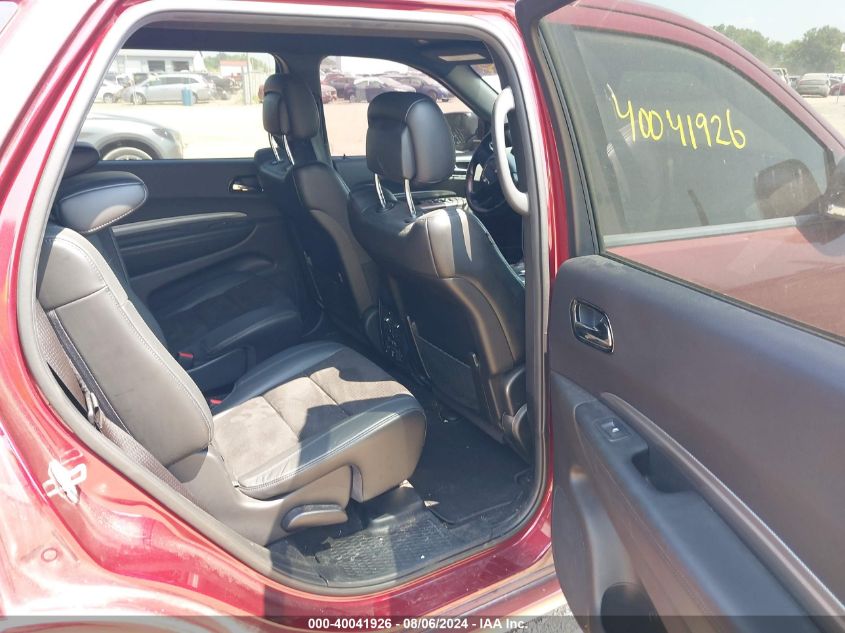 VIN 1C4RDJDG5LC374227 2020 DODGE DURANGO GT PLUS AWD