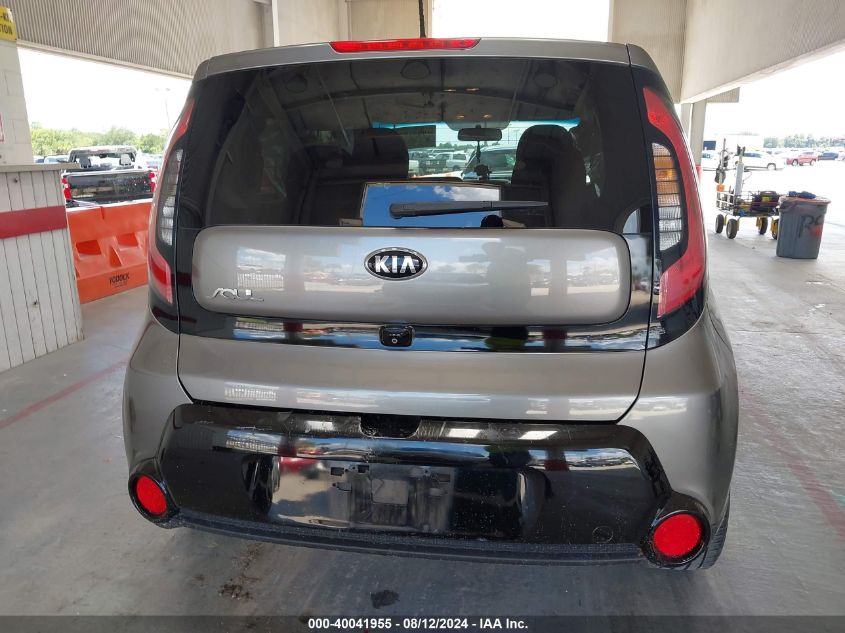 2016 Kia Soul + VIN: KNDJP3A53G7408361 Lot: 40041955