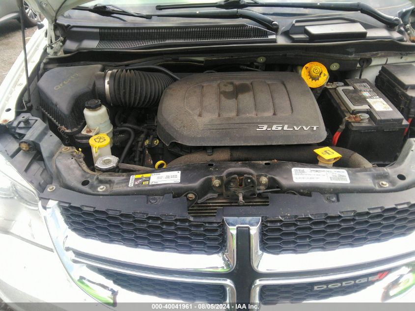 2016 Dodge Grand Caravan Sxt VIN: 2C4RDGCG4GR273309 Lot: 40041961