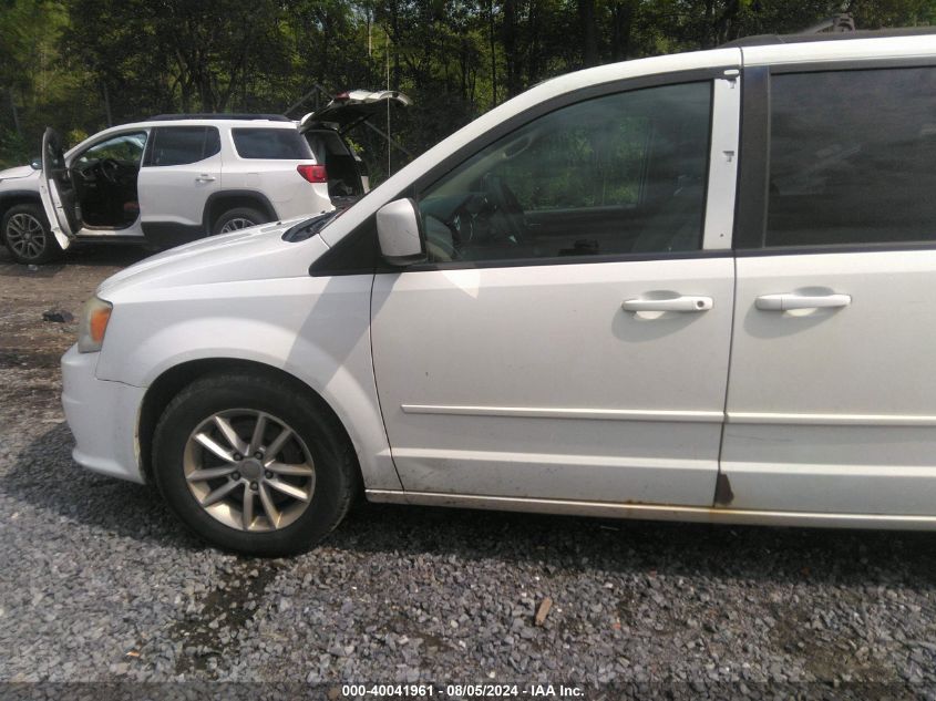 2016 Dodge Grand Caravan Sxt VIN: 2C4RDGCG4GR273309 Lot: 40041961