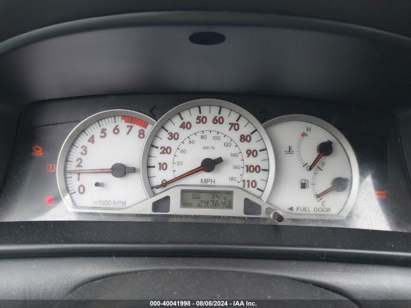 2005 Toyota Corolla S VIN: 2T1BR32E25C437245 Lot: 40041998