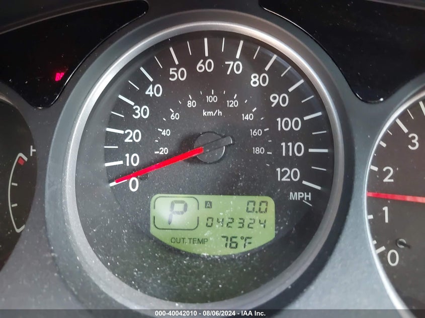 2008 Subaru Forester 2.5X VIN: JF1SG656X8H731753 Lot: 40042010