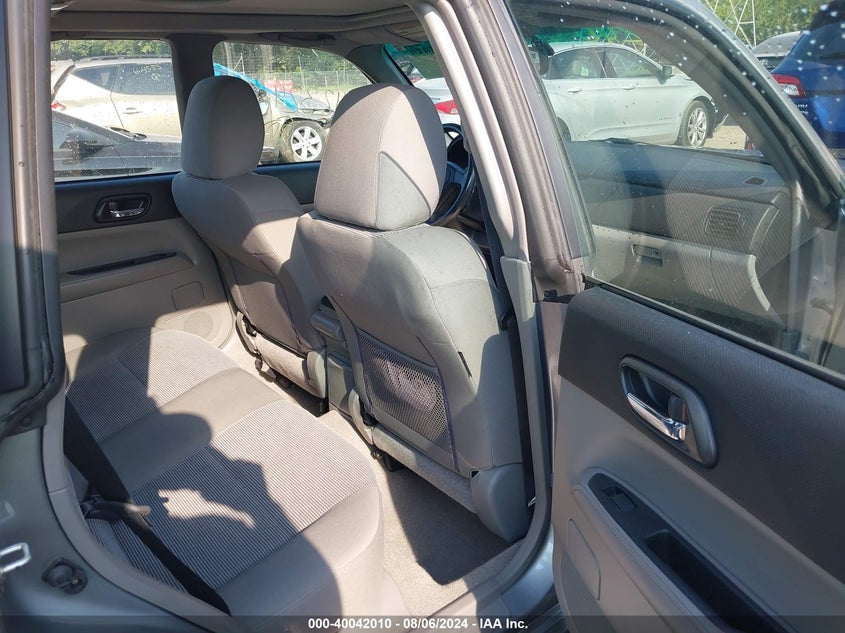 2008 Subaru Forester 2.5X VIN: JF1SG656X8H731753 Lot: 40042010