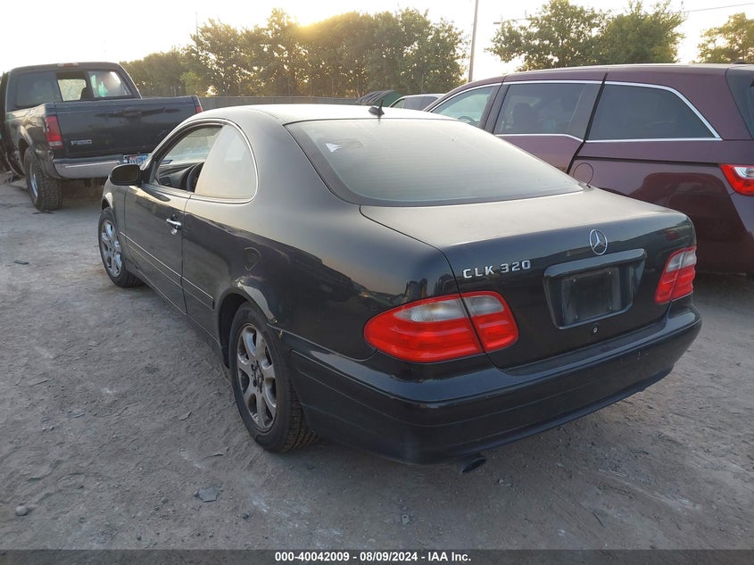 2000 Mercedes-Benz Clk 320 VIN: WDBLJ65G3YF147858 Lot: 40042009
