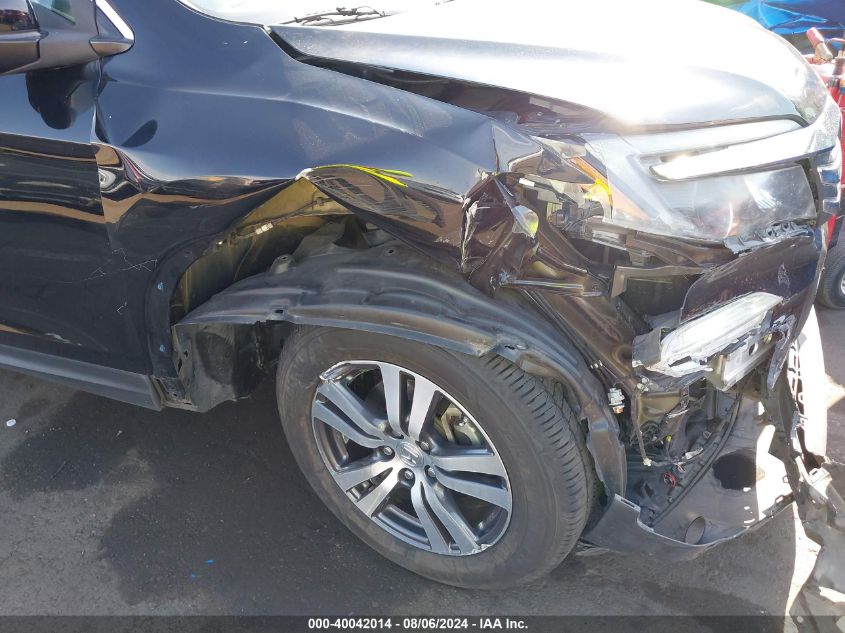 2017 Honda Pilot Ex-L VIN: 5FNYF6H58HB104494 Lot: 40042014