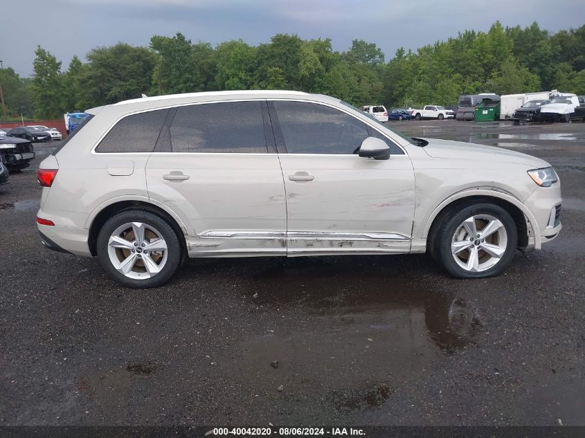 2022 Audi Q7 Premium Plus 45 Tfsi Quattro Tiptronic VIN: WA1LJBF79ND000356 Lot: 40042020