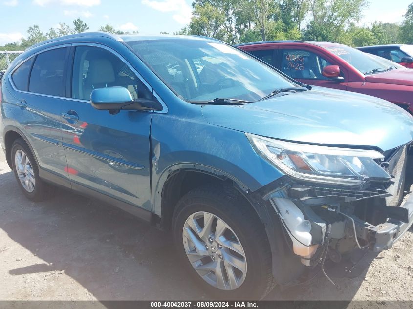 2016 Honda Cr-V Ex-L VIN: 5J6RM4H75GL069550 Lot: 40042037