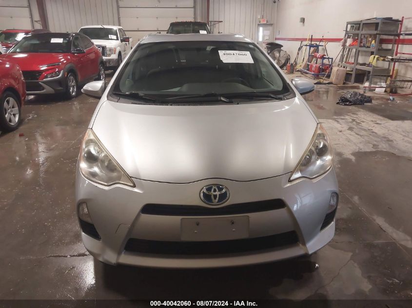 2012 Toyota Prius C Three VIN: JTDKDTB35C1502944 Lot: 40042060