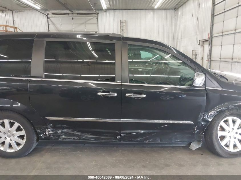 2012 Chrysler Town & Country Touring-L VIN: 2C4RC1CG6CR133644 Lot: 40042069