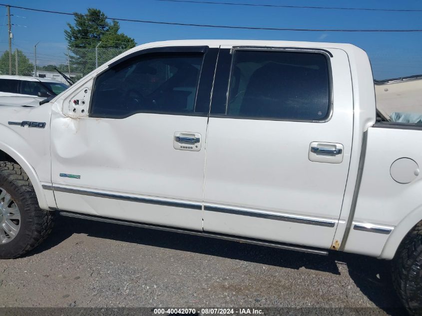 2012 Ford F-150 Platinum VIN: 1FTFW1ET3CFA33836 Lot: 40042070