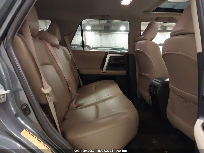 2013 TOYOTA 4RUNNER LIMITED - JTEBU5JRXD5140925