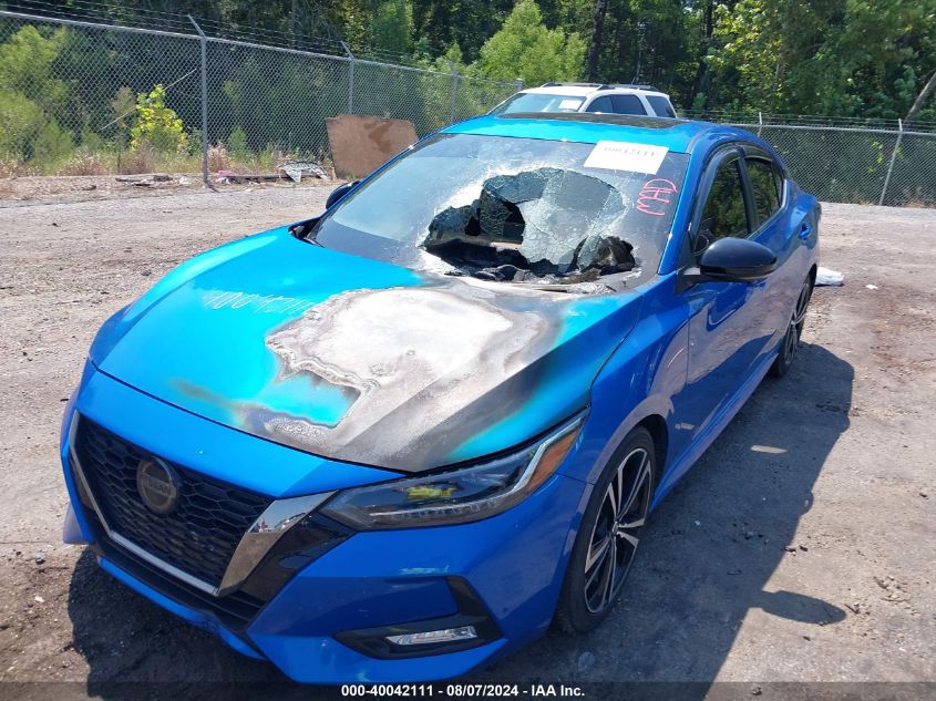 2023 Nissan Sentra Sr Xtronic Cvt VIN: 3N1AB8DV8PY253248 Lot: 40042111