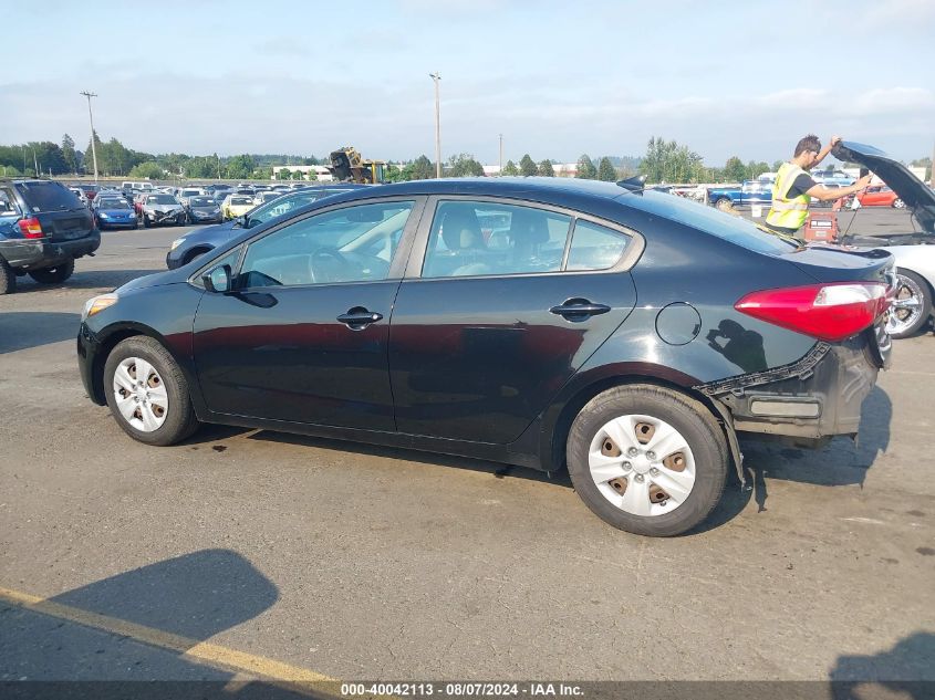 2014 Kia Forte Lx VIN: KNAFK4A65E5138686 Lot: 40042113