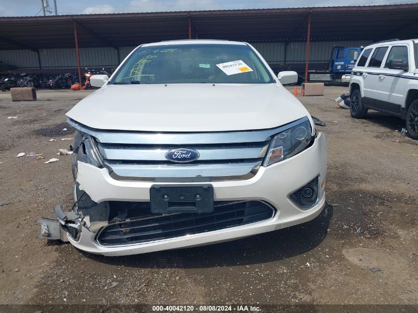2012 Ford Fusion Sel VIN: 3FAHP0JA9CR309904 Lot: 40042120