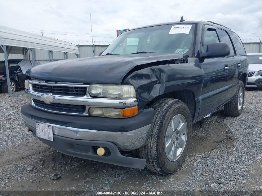 2006 Chevrolet Tahoe Ls VIN: 1GNEC13T96R116236 Lot: 40042130