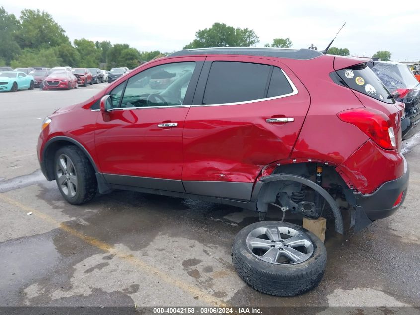 2013 Buick Encore Convenience VIN: KL4CJBSB1DB072799 Lot: 40042158