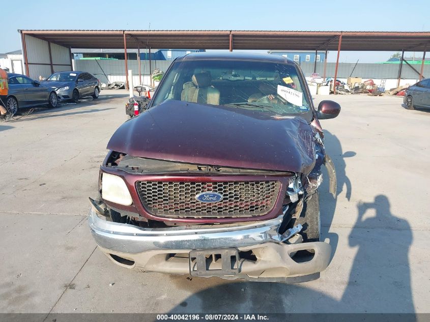 2002 Ford F150 VIN: 1FTRX17W62KC03887 Lot: 40042196