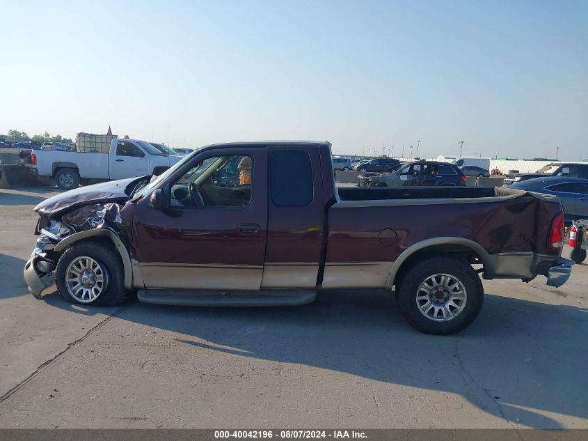 2002 Ford F150 VIN: 1FTRX17W62KC03887 Lot: 40042196