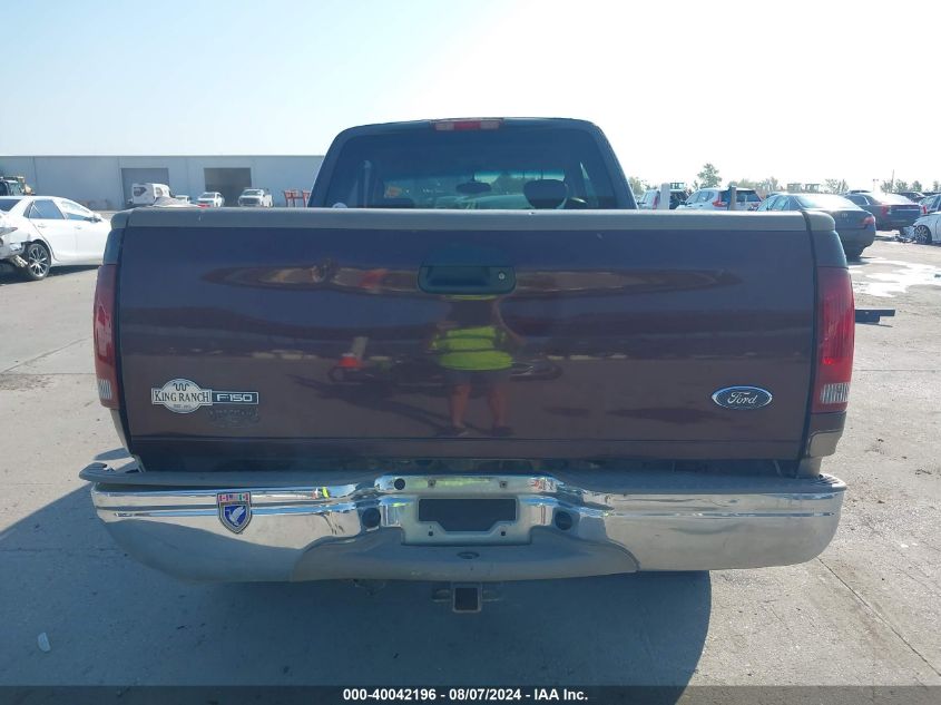 2002 Ford F150 VIN: 1FTRX17W62KC03887 Lot: 40042196