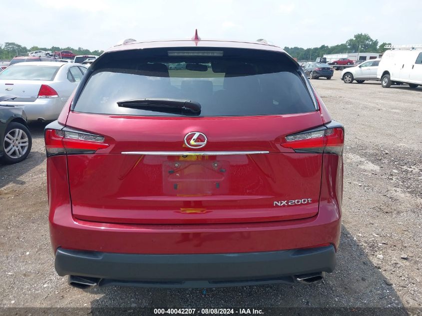 2017 Lexus Nx 200T VIN: JTJBARBZ9H2128658 Lot: 40042207