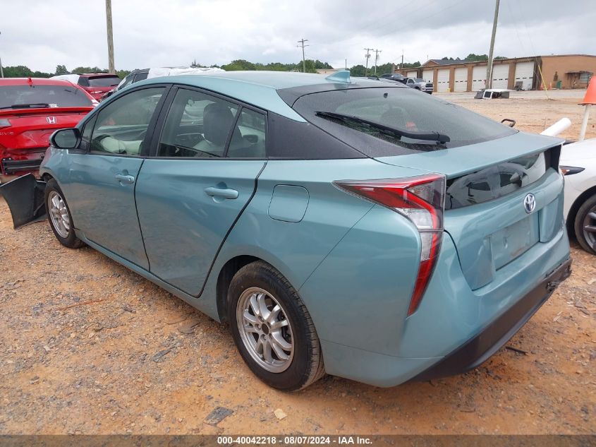 VIN JTDKBRFU5G3008928 2016 Toyota Prius, Two no.3