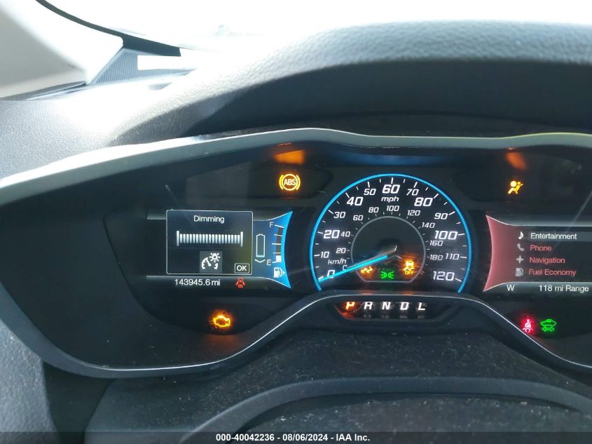 2015 Ford C-Max Energi Sel VIN: 1FADP5CU7FL108170 Lot: 40042236